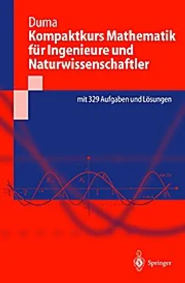 Produktbild von Kompaktkurs Mathematik für Ingenieure und Naturwissenschaftler