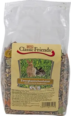 Produktbild von Classic Friends Zwergkaninchenfutter 1kg