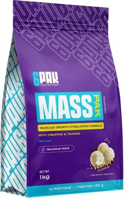 Image de 6PAK Nutrition | MASS PAK Sel caramel