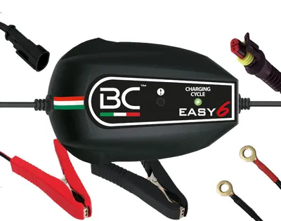 Obrázok produktu pre Nabíjačka batérií BC Easy6, (12 V), nabíjací prúd: 0,9 A / kapacita batérie 1,2-45 AH
