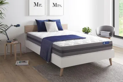 Produktbild von Actilatex relax matratze 150x195cm, Latex und Memory-Schaum, Härtegrad 3, Höhe :24 cm, 5 Komfortzonen