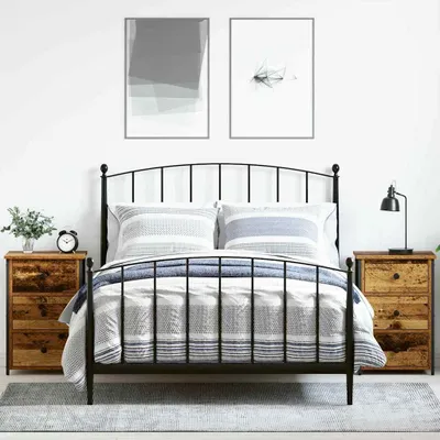 Immagine prodotto di vidaXL Comodino con cassetti 2 pezzi Marrone 40 x 36 x 60 cm