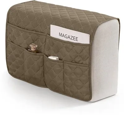 Image de Housse de protection pour coussin d'assise 50 x 90 cm, lavable, avec sac de rangement