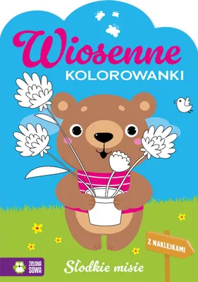 Zdjęcie produktu dla Słodkie misie. Wiosenne kolorowanki