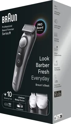 Obrázek produktu pro Zastřihovač vousů BeardTrimmer - Obsluha akumulátoru zastřihovače vousů BT9420