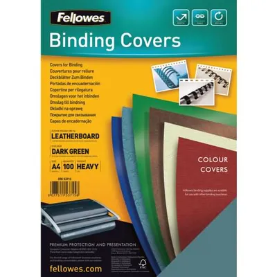 Obrázek produktu pro Fellowes 5371503, A4, Papír, Zelená, 208 mm, 1 mm, 296 mm