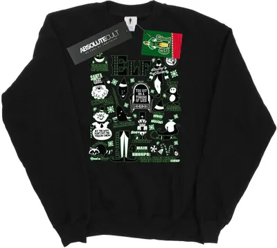 Produktbild von Elf - Sweatshirt für Herren BI22249 (3XL) (Schwarz)