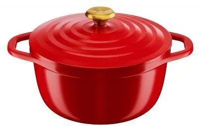 Image de Tefal Casserole avec couvercle 24 cm Air rouge TefalE2544655