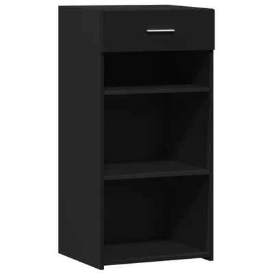 Produktbild von Sideboard Schwarz 45x42,5x93 cm Holzwerkstoff