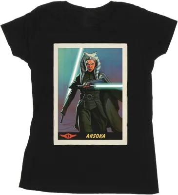 Produktbild von Star Wars - "The Mandalorian" T-Shirt für Damen BI43218 (L) (Schwarz)