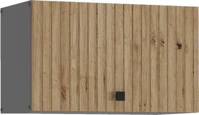 Produktbild von Küche AVA Artisan Hängeschrank 60 cm Lamellenoptik Küchenzeile Einbauküche