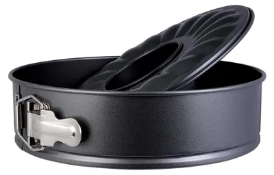 Produktbild von Runde Baumstriezelform aus Kohlenstoffstahl 24 cm mit Antihaftbeschichtung für Kuchen und Torten