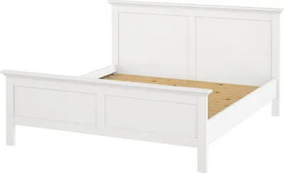 Produktbild von Venedig Bett Doppelbett 160x200 cm, weiss.