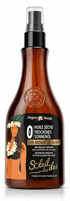 Produktbild von Soleil des Îles Intense Tanning Bräunungsöl 150 ml Vanille
