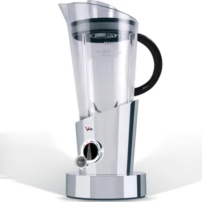Obrázok produktu pre Bugatti 12-EVELA CR Chrómový stojanový mixér, kryt z nehrdzavejúcej ocele, nádoba 1,5 l