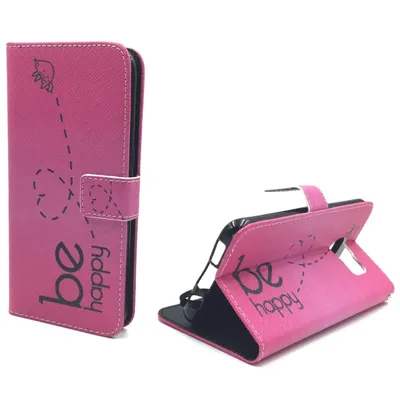 Zdjęcie produktu dla Etui na telefon komórkowy Samsung Galaxy S7 Edge Be Happy Pink