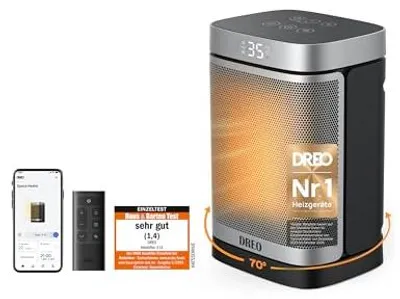 Image de Aérotherme Dreo 1500W PTC : une chaleur efficace pour chaque pièce