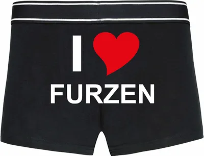 Produktbild von Boxershorts - Mann - Boxer-0005-man-black-h-S - schwarz - S - hinten - I LOVE liebe FURZEN - lustiges Motiv - Spruch - Unterwäsche - Unterhose - Freizeit - lustig