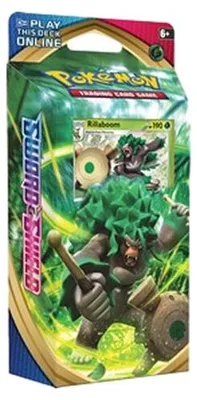 Produktbild von Pokemon Sword & Shield: Rillaboom Theme Deck German