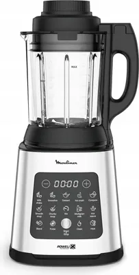 Zdjęcie produktu dla Moulinex PerfectMix Cook LM83SD10, Blender stołowy, Czarny, Srebrny
