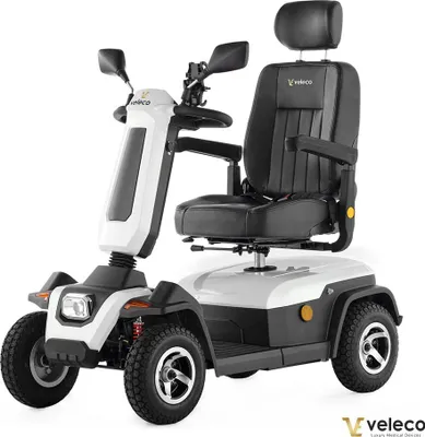 Immagine prodotto di Veleco Sharpy in bianco - 750 W - 15 km/h - monopattino per anziani - ausilio alla deambulazione - monopattino - monopattino elettrico