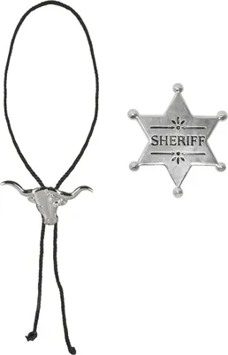 Produktbild von Sheriffstern & Cowboykette