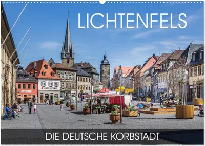 Produktbild von Lichtenfels - die Deutsche Korbstadt (Wandkalender 2025 DIN A2 quer), CALVENDO Monatskalender