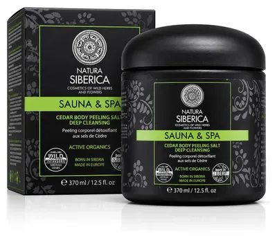 Zdjęcie produktu dla Detoksykujący peeling solny do ciała z ekstraktem z cedru 370ml