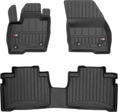 Immagine prodotto di 2015-2018 Ford S-Max 2 tappetini TPE nero 3 pezzi