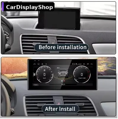 Produktbild von 10,25 Zoll Android 14 Display für Audi Q3 2013–2018 HN+R Snapdragon 665 8 GB/128 GB CarPlay & Android Auto