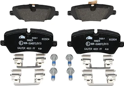 Produktbild von ATE Bremsbeläge Satz Hinten für LAND ROVER Range Rover Sport (L494) 13.0460-2604.2