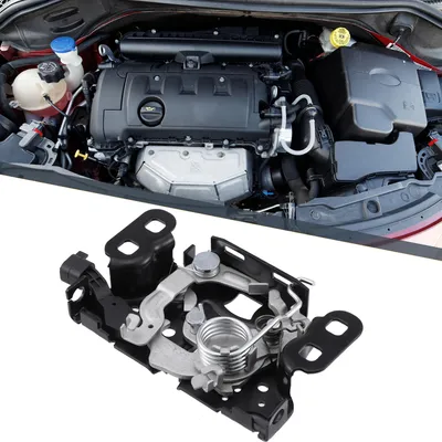 Image de Voiture Moteur Capot Loquet pour Jeep Compass - Paquet 1 Noir