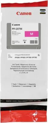 Produktbild von Canon PFI-207 M Tinte magenta