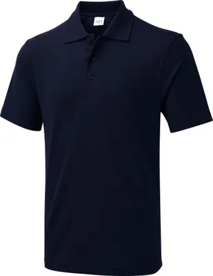 Produktbild von Uneek UX Polo Shirt UX1 Herren Damen Basic Kurzarm Polo navy 2XL