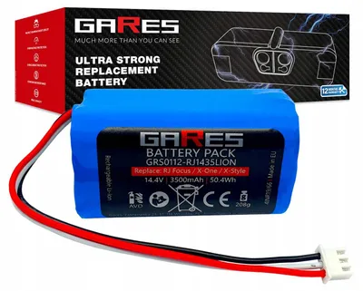 Zdjęcie produktu dla Gares Akumulator do Trifo M6 / M6+ 14,4V | 14,4V 3,5 Ah Li-Ion | Mocna Bateria do Robot Sprzątający | Wydajny Zamiennik Gares®