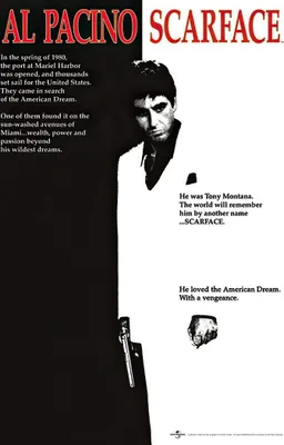 Produktbild von Scarface Cover Poster  + Ü-Poster
