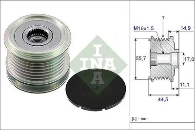Image de Roue libre d'alternateur Ina 535 0042 10