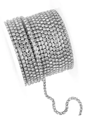 Productafbeelding van Strassband 10 meter 2,5 mm voor sieraden en decoratie