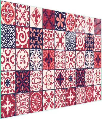 Obrázok produktu pre Sklenená doska na krájanie 52x30 mozaika