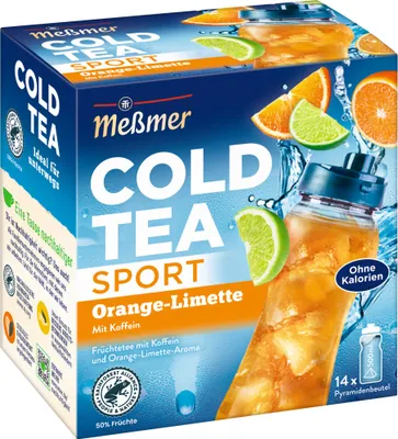 Produktbild von Meßmer Tee COLD TEA SPORT 108244 Orange-Limette 14St