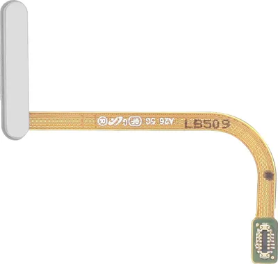 Image de Clappio, capteur d'empreintes digitales pour Galaxy A26 avec câble flexible de connexion, blanc