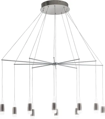 Immagine prodotto di EGLO 39327 SANTIGA Lampada a sospensione LED nichel opaco 20x3,2W 3000K bianco caldo