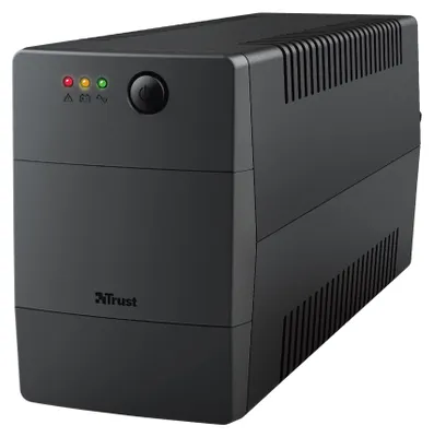Zdjęcie produktu dla Trust Paxxon, 0,8 kVA, 480 W, Sinus, 162 V, 290 V, 50/60 Hz