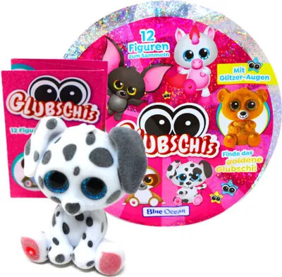 Produktbild von Blue Ocean Glubschis Sammelfiguren Serie 1 - Glubschi Glitzer - Figur Dottino
