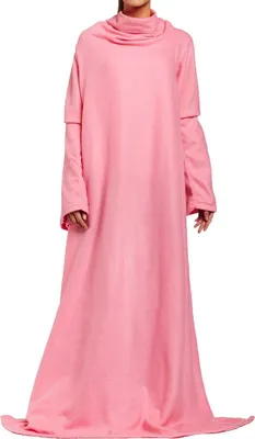 Obrázok produktu pre Verk Fleecová TV deka s rukávmi Snuggie 180 x 140 cm ružová