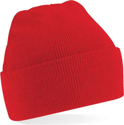 Immagine prodotto di Beechfield B45b | Junior Original Cuffed Beanie Cappello invernale - Colore: Classic Red - Taglia: Unica