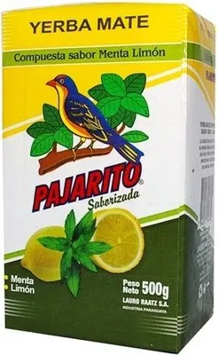 Produktbild von Mate Tee Pajarito Menta Limon 500g