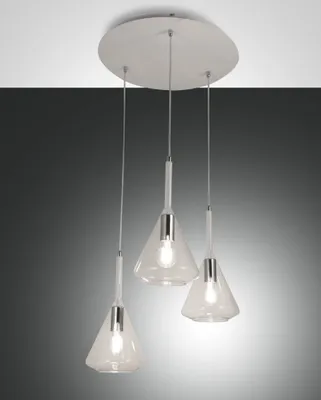 Produktbild von Fabas Luce Pendelleuchte Tris E27 Ø520mm Transparent