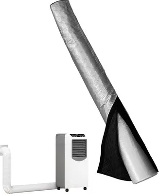 Produktbild von Isolatiehoes für tragbare Klimaanlage Auslassschlauch – Geeignet für 12,7cm und 15,2cm Schlauch