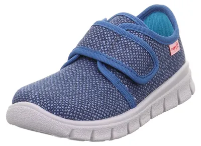 Produktbild von Superfit Jungen BOBBY Hausschuhe, BLAU/MEHRFARBIG 8010